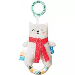 Развивающая игрушка-подвеска Taf Toys коллекции Полярное сияние - Белый медвежонок (12315) (605566123158)