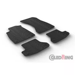Гумові килимки Gledring для Audi A5 (coupe)(mkII) 2017-> (GR 0258)