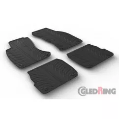 Резиновые коврики Gledring для Audi A6 (C5)(mkII) 1997-2004 (GR 0253)