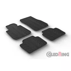 Резиновые коврики Gledring для BMW 3-series (F30/F31) 2012-> automatic (GR 0359)