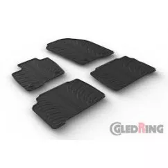 Резиновые коврики Gledring для Ford Galaxy 2006-2010/2010-2011 FL/5 doors (GR 0284)