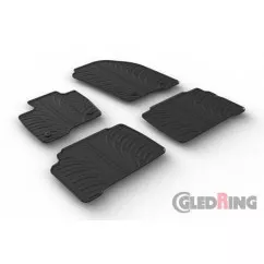 Резиновые коврики Gledring для Ford Galaxy (mkIII) 2015-> (GR 0552)