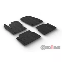 Резиновые коврики Gledring для Ford Tourneo Connect 2014-> (GR 0275)