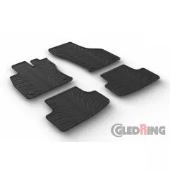 Резиновые коврики Gledring для Volkswagen Golf (5 dr hatch)(VII) 2012-> manual / Seat Leon (5 dr hatch)(III) 2013-> (GR 0071)
