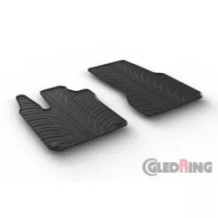 Гумові килимки Gledring для Smart ForTwo (W453) 2014-> (GR 0461)