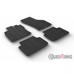 Гумові килимки Gledring для Volkswagen Passat (B8) 2014-> automatic (GR 0077)