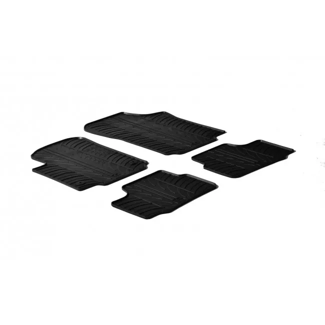 Резиновые коврики Gledring для Volkswagen Up! / Seat Mii / Skoda Citigo 2012-> (GR 0075)