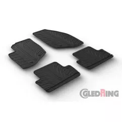 Гумові килимки Gledring для Volvo S60 (mkI) / V70 (mkII) 2000-2009 (GR 0390)