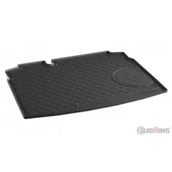 Гумові килимки в багажник Gledring для Volkswagen Golf V, VI (hatch)(with spare tire) 2003-2012 (GR 1029)