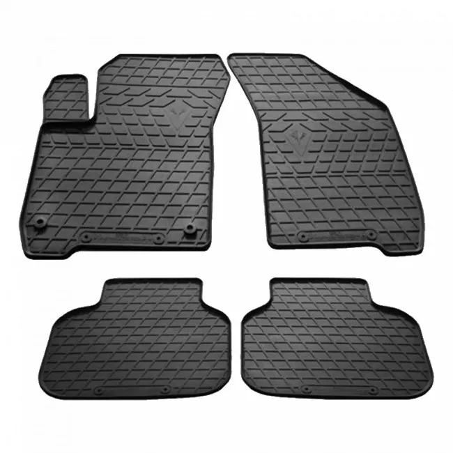 Гумові килимки в салон Stingray FIAT Freemont (2011-2016) DODGE Journey (2008-2019) (1006214)