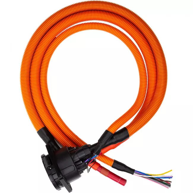 Розетка Duosida для электромобиля CHAdeMO, 200A, 3-фазный, 1м (EV200351)