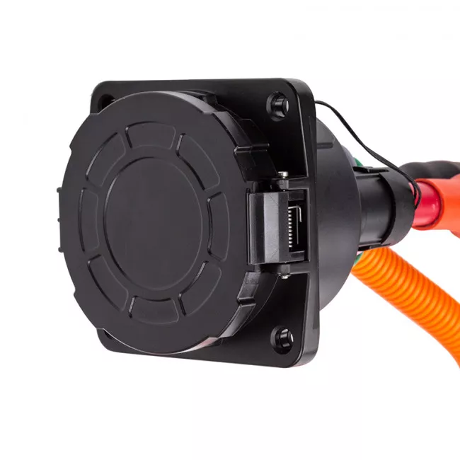 Розетка Duosida для электромобиля CHAdeMO, 200A, 3-фазный, 1м (EV200351)