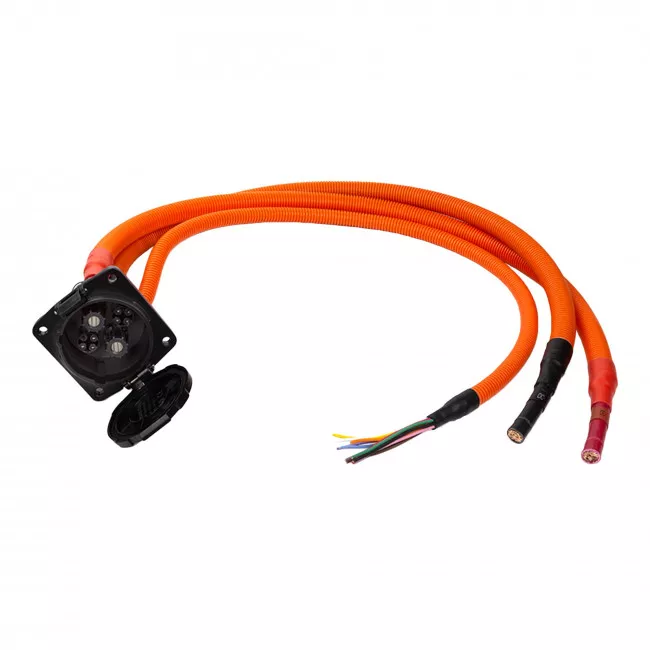 Розетка Duosida для электромобиля CHAdeMO, 200A, 3-фазный, 1м (EV200351) Розетка Duosida для электромобиля CHAdeMO, 200A, 3-фазный, 1м (EV200351)