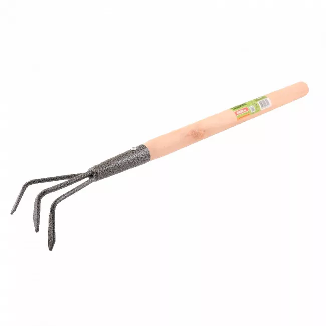 Розрихлювач садовий з подовженою дерев'яною ручкою 450*85 мм MASTER TOOL (14-6195) Розрихлювач садовий з подовженою дерев'яною ручкою 450*85 мм MASTER TOOL (14-6195)