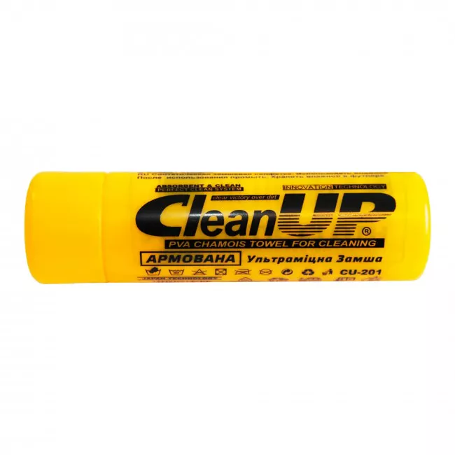 Салфетка влажная из искусственной замши CleanUp 64x40см 1шт CU-201 (379605) Салфетка влажная из искусственной замши CleanUp 64x40см 1шт CU-201 (379605)