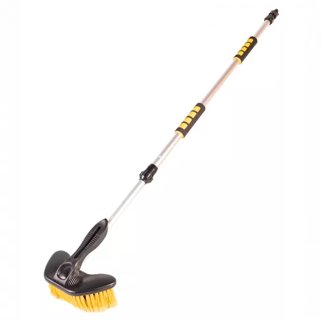 Щетка автомобильная телескопическая MASTER TOOL с клапаном 200 мм (84-0017/408141)