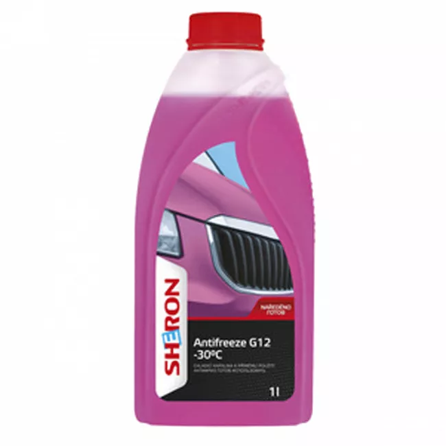 Антифриз Sheron G12 -30°C розовий 1л (990942)