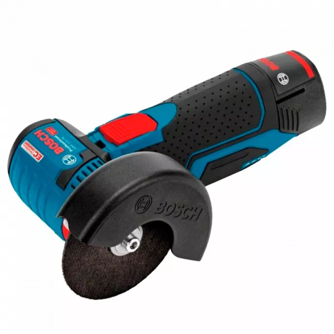 Шлифовальная машина угловая BOSCH Professional GWS 12V-76 акумуляторная, 2x3,0 Ач (0.601.9F2.00B)