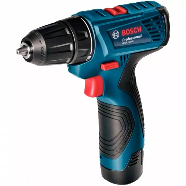 Шуруповерт BOSCH GSR 120-LI Professional, 2*2.5Аh (0.601.9G8.000)