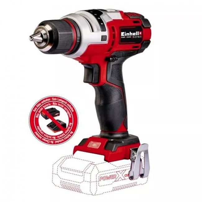 Шуруповерт-дриль Einhell TE-CD 18 Li E - Solo акумуляторний (4513870) Шуруповерт-дриль Einhell TE-CD 18 Li E - Solo акумуляторний (4513870)
