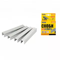 Скобы каленые 14 мм, 1000 шт MASTER TOOL (41-0314)