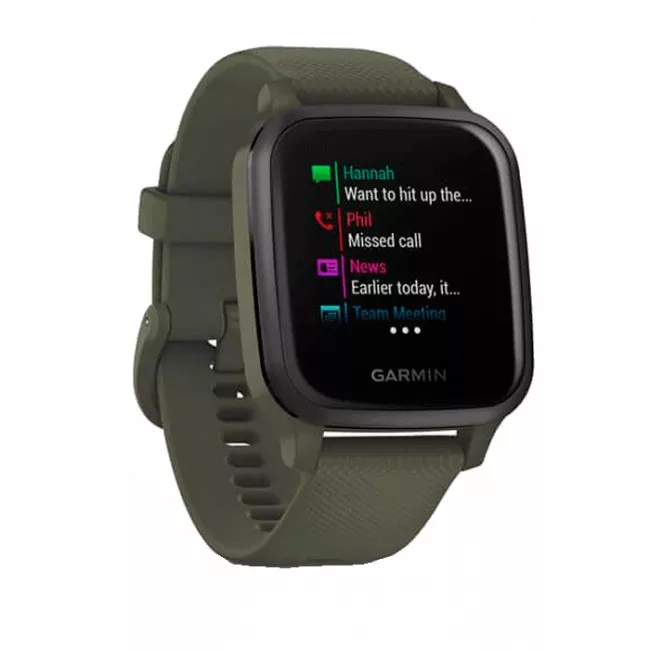 Смарт-годинник Garmin Venu Sq Music Moss/Slate (010-02426-13)