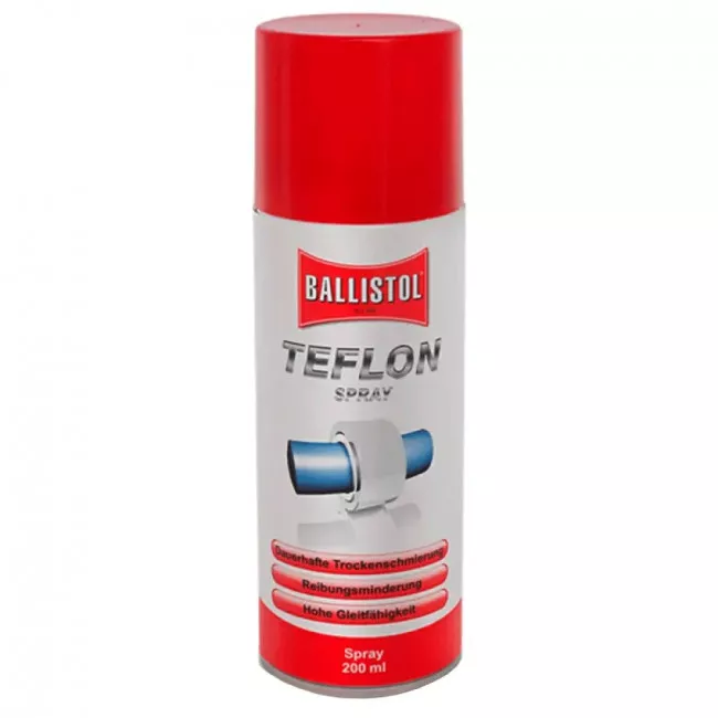 Смазка тефлоновая Klever Ballistol Teflon PTFE спрей 200 мл (226-1008)
