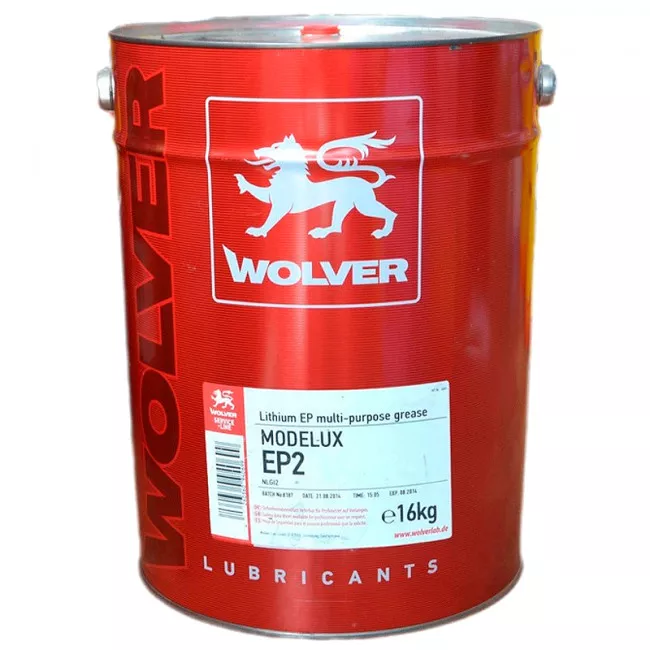 Мастило універсальне WOLVER MODELUX EP2 (-30С..+120C) жовте 20л (978) (4260360940699)