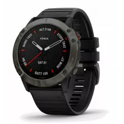 Спортивные часы Garmin Fenix 6X Carbon Gray DLC with Black Band (010-02157-11)