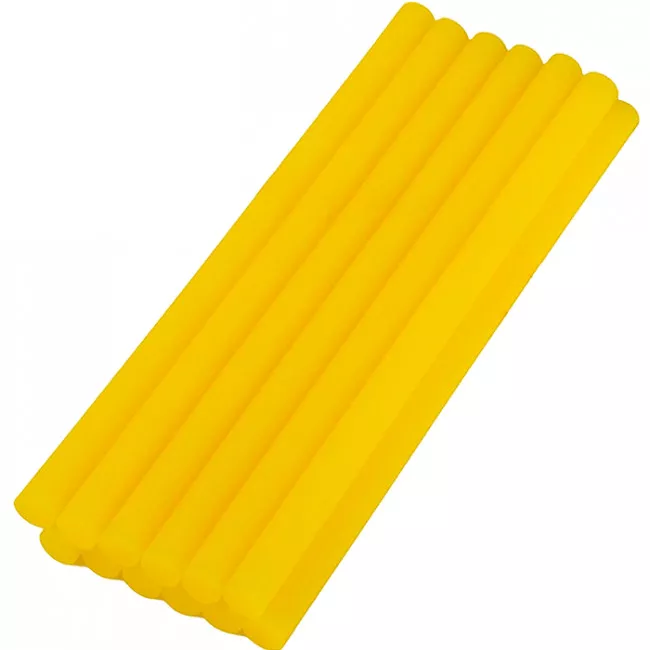 Стрижні клейові MASTER TOOL 11,2*200 мм, 12 шт, жовті (42-1160)