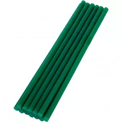 Стрижні клейові MASTER TOOL 7,2*200 мм, 12 шт, зелені (42-1157)