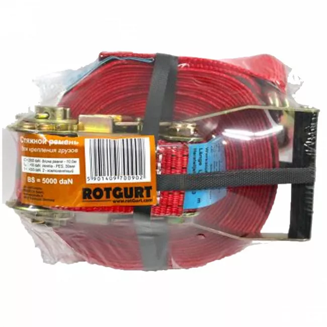 Стяжний ремінь DOLEZYCH 2000/D5000кг 12м (крас.) 700902