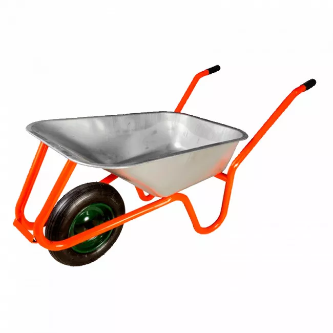 Тачка садово-строительная MASTER TOOL 85 л/ 160 кг, одноколесная (79-9845)