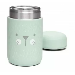 Термос для еды Suavinex Hygge Уютные истории, бирюзовый, 350 мл (306746)