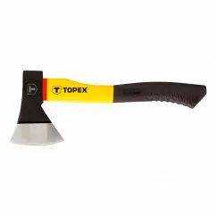 Сокира TOPEX з ручкою зі скловолокна 600 г (05A200)