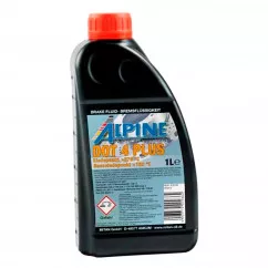Гальмівна рідина ALPINE Brake Fluid DOT 4 Plus 1л (1337-1)