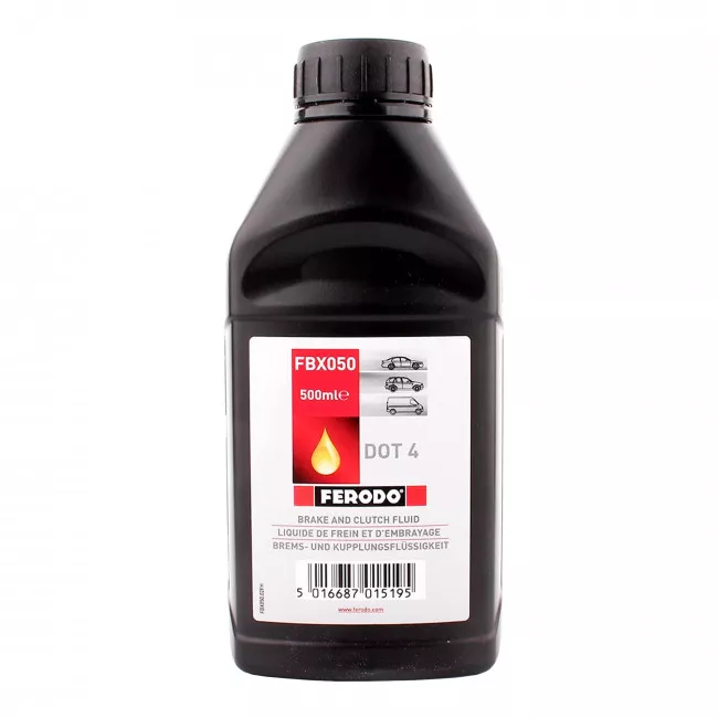 Тормозная жидкость Ferodo DOT 4 0,5л (FBX050)