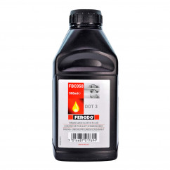 Тормозная жидкость Ferodo Synthetic DOT 3 0,5л (FBC050)