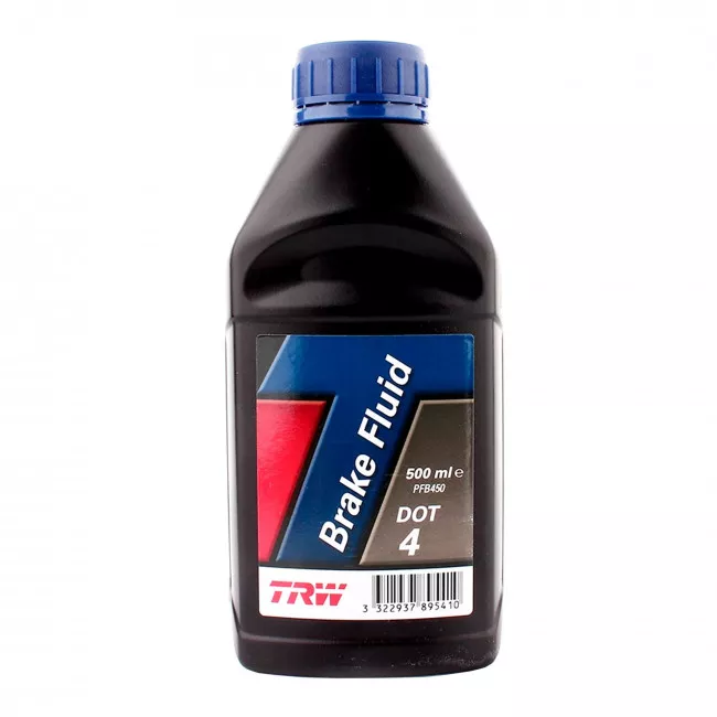 Гальмівна рідина TRW DOT 4 0.5л (PFB450)