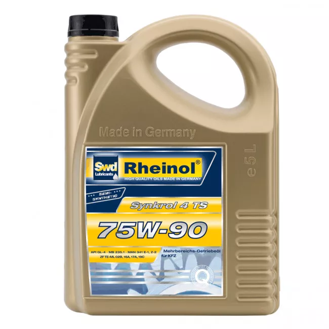 Трансмиссионная жидкость SwdRheinol Synkrol 4 TS 75W-90 5л (32514,58)