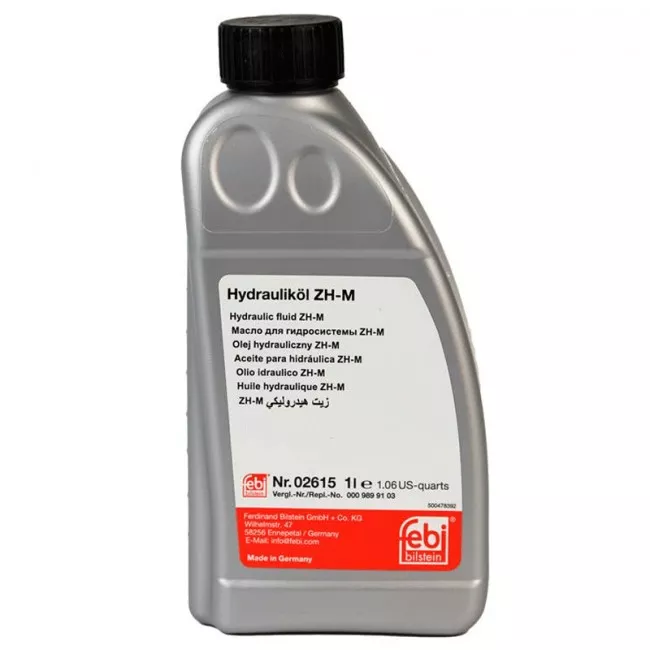 Трансмиссионное масло FEBI BILSTEIN ZHM желтое 1л (02615) Трансмиссионное масло FEBI BILSTEIN ZHM желтое 1л (02615)