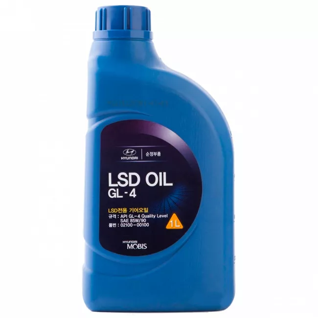 Трансмісійне олива Hyundai/Kia Mobis LSD Oil 85W-90 GL-4 1л (0210000100) Трансмісійне олива Hyundai/Kia Mobis LSD Oil 85W-90 GL-4 1л (0210000100)