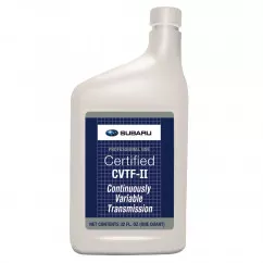 Трансмісійна олія SUBARU Certified CVTF-2 0.946л (SOA427V1660)
