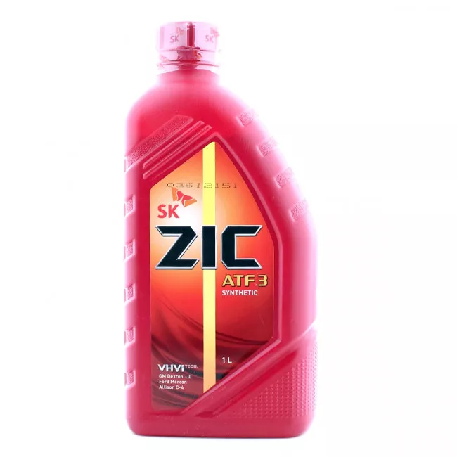 Трансмісійна олива ZIC ATF-3 1л (132632) Трансмісійна олива ZIC ATF-3 1л (132632)