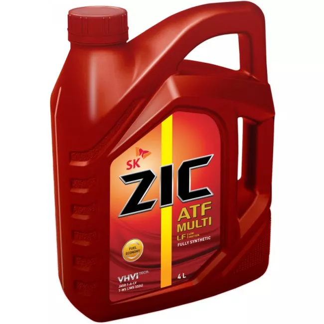 Трансмісійна олива ZIC ATF MULTI LF 4л (162665)