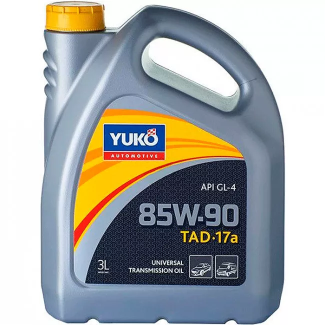Трансмиссионное масло Yuko ТАД-17а 85W-90 3л (4820070242102) Трансмиссионное масло Yuko ТАД-17а 85W-90 3л (4820070242102)
