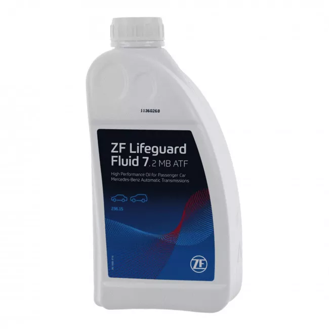 Трансмиссионные масло ZF Mercedes Fluid 7.2 MB ATF 1л (5961307352)