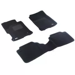 Трехслойные коврики Sotra 3D Premium 12mm Black для Honda Accord (sedan)(mkIX)20