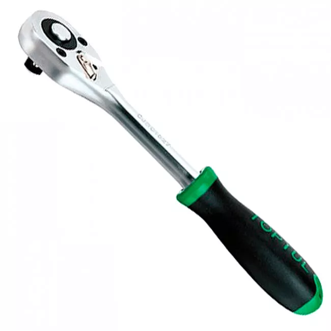 Трещотка TOPTUL 1/2" 24 зубца (резиновая ручка) (CJBC1627)