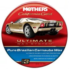 Твердий віск Карнауби Mothers California Gold Pure Brazilian Carnuba Wax Paste №